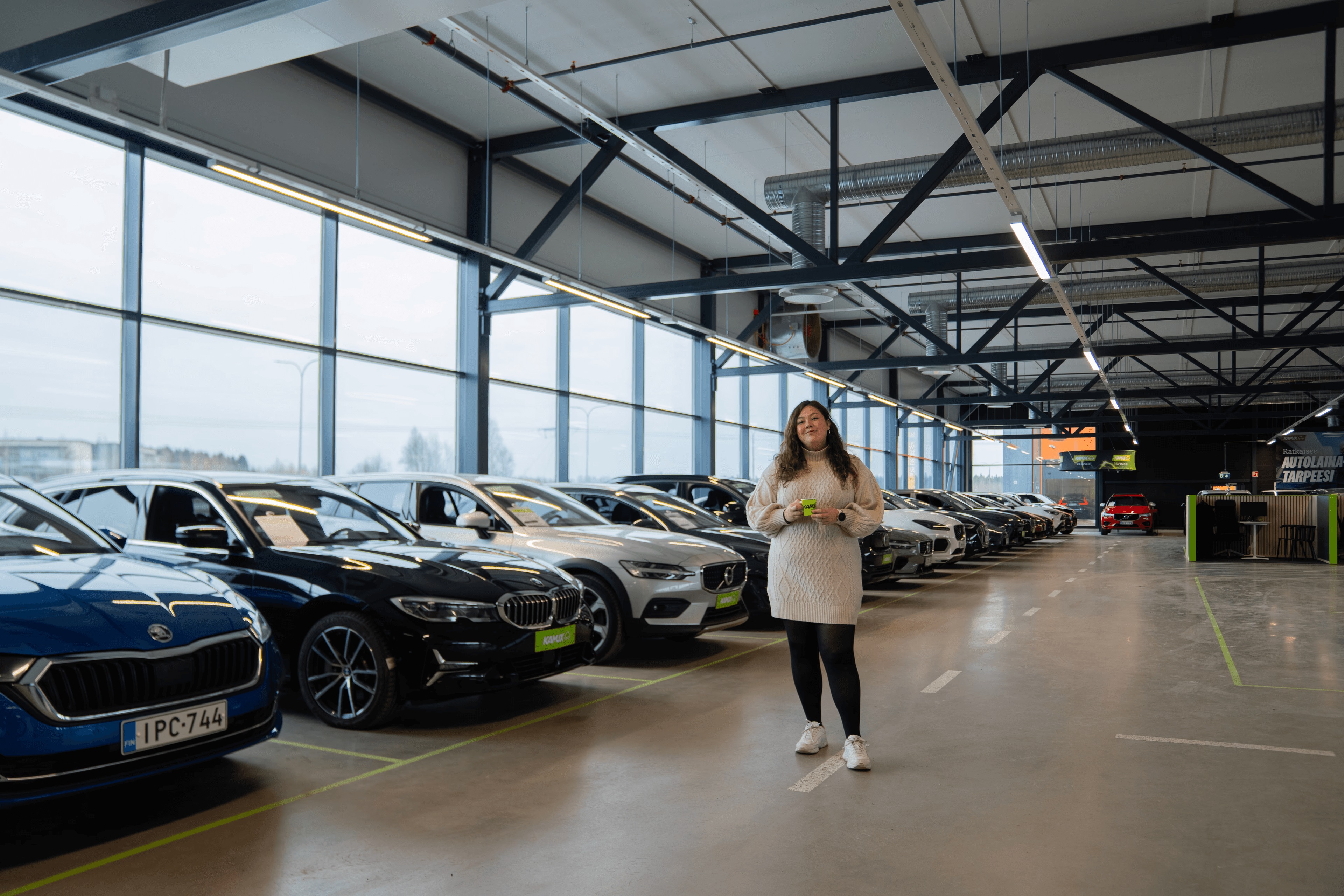 Emilia Savenius, Kamux Einkaufsunterstützungsmanagerin